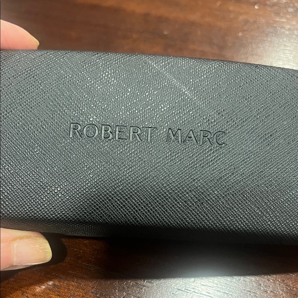 Robert Marc Silver Eyeglasses with Case - Picture 2 of 6